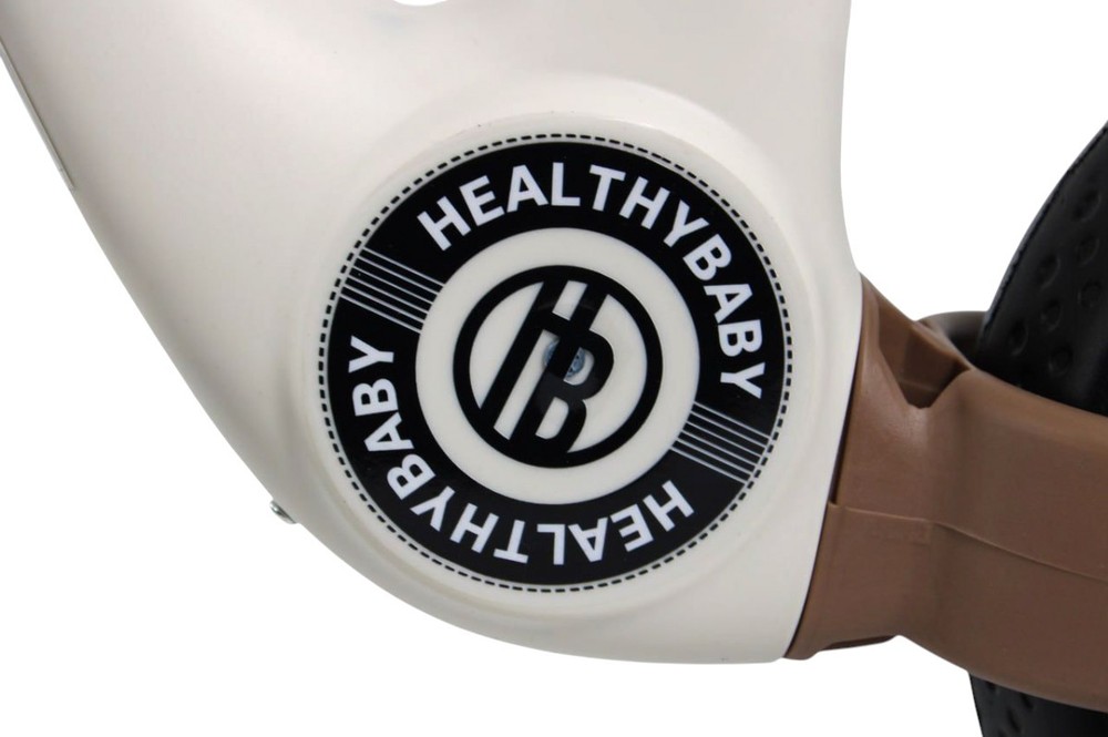 Детский беговел-велосипед RiverToys (HB-318) (коричневый)