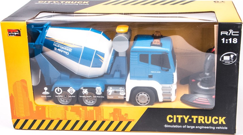 Радиоуправляемая модель  Meizhi бетономешалка 1к18 (джойстик) (MZ-2082)