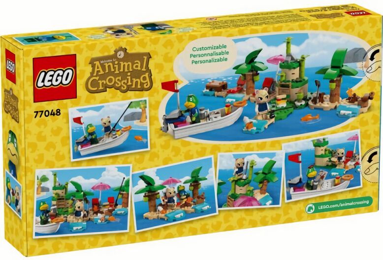 (EU) Конструктор LEGO Animal Crossing Лодочная экскурсия по острову Каппина (77048)