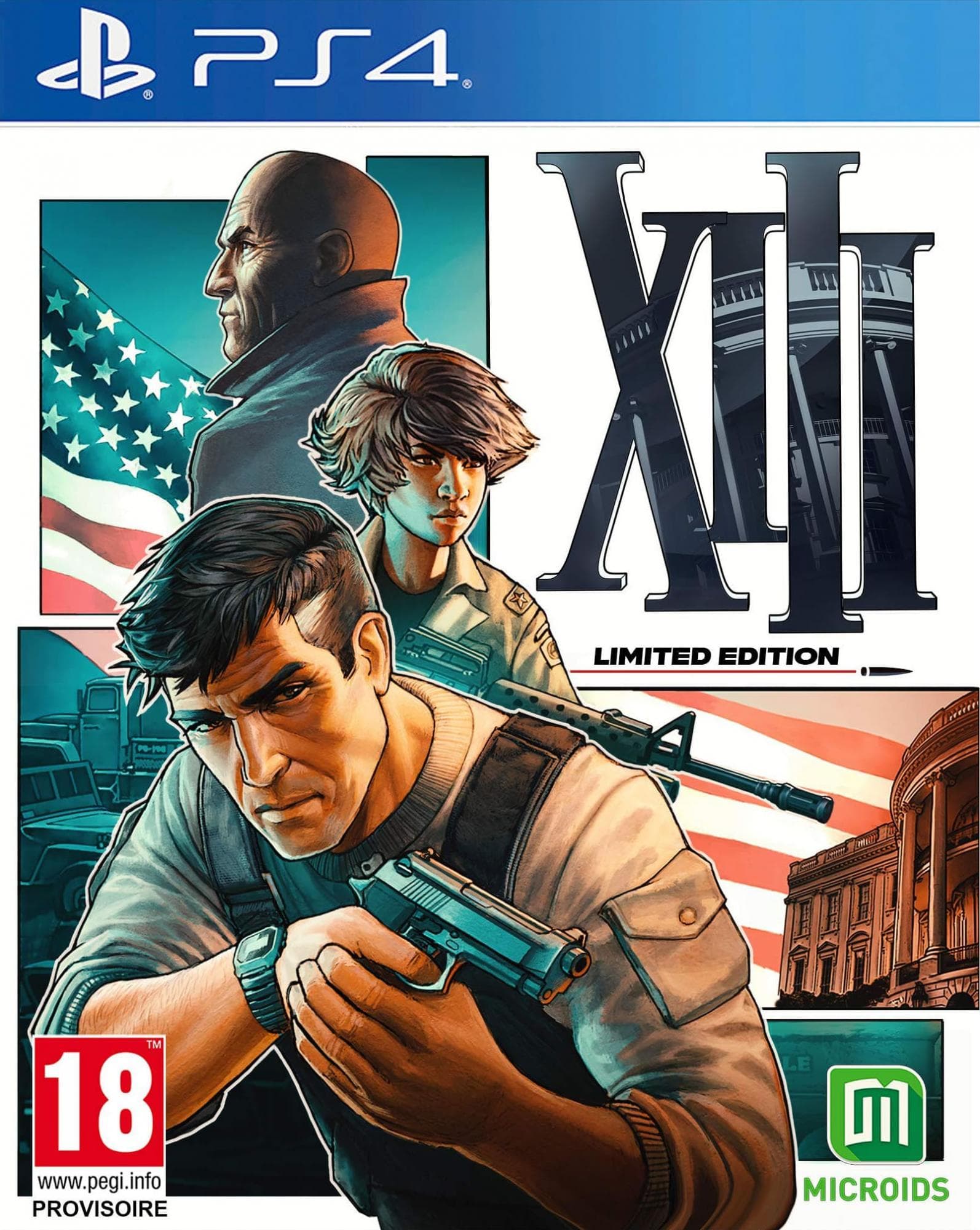 Игра XIII Limited Edition (PS4, русская версия) Б/У
