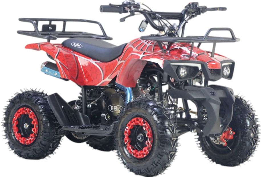 Детский квадроцикл RiverToys (TIGER-RED-SPIDER) красный спайдер