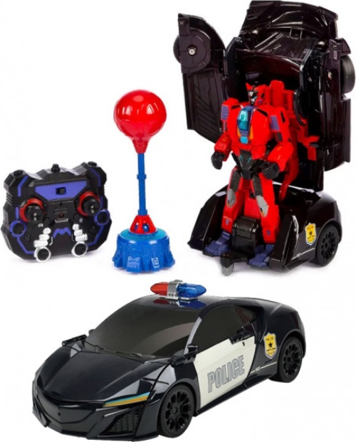 Радиоуправляемый робот JiaQi трансформер-боксер спортивная машина (TT688-S)