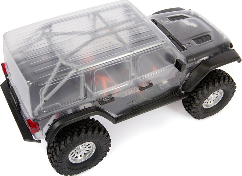 Радиоуправляемая модель трофи Axial SCX10 III Jeep JLU Wrangler with Portals RTR 1к10 KIT (AXI03007)