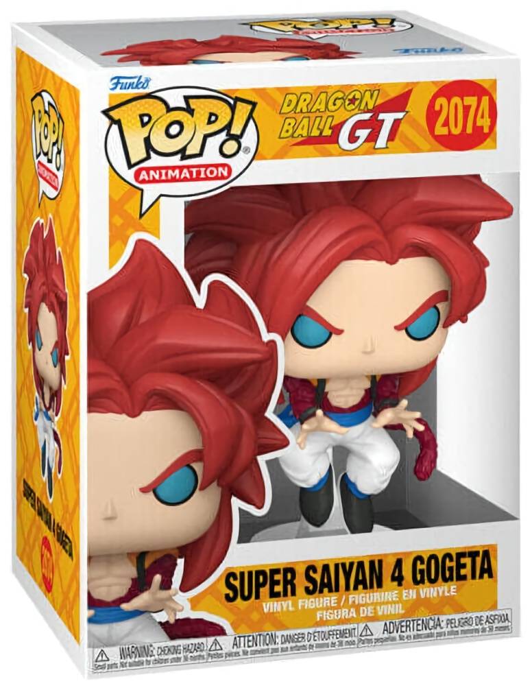 (CN) Фигурка Funko Pop! Animation: Dragon Ball GT — Super Saiyan 4 Gogeta (2074)
