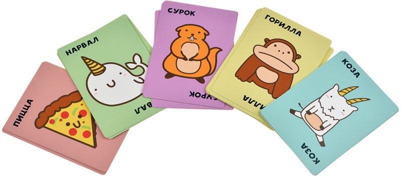 (EU) Настоьная игра Hobby World Тако, кот, коза, сыр, пицца