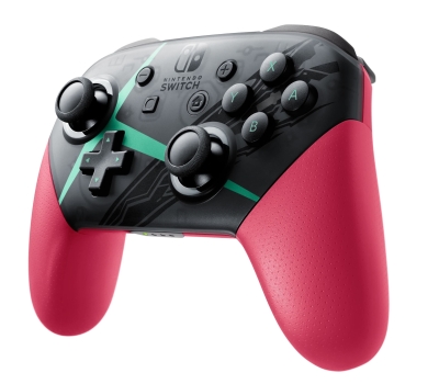 Геймпад Nintendo Switch Pro Controller в стиле Xenoblade Chronicles 2