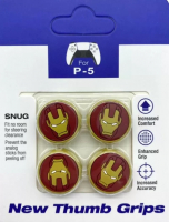 4 низкие накладки на стики для Iron Man для Dualsense PS5