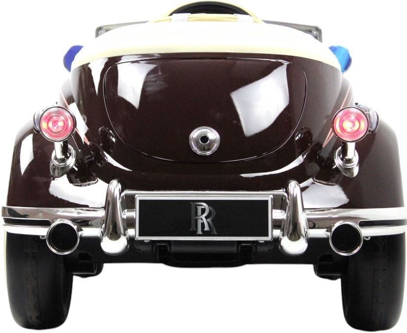 Детский электромобиль RiverToys Rolls-Royce (E444EE-RED-GLANEC) красный глянец