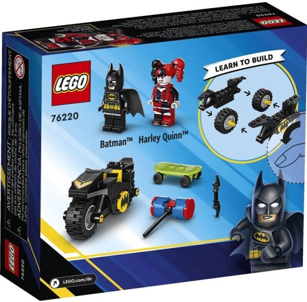(EU) Конструктор LEGO DC Бэтмен против Харли Квинн (76220)