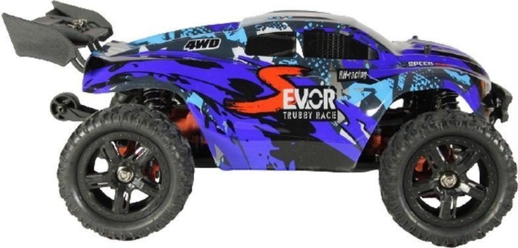 Радиоуправляемая модель Remo Hobby трагги S EVO-R UPGRADE V2.0 4WD (1к16) синяя (RH1661UPGV2-BLUE)