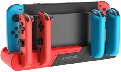 Зарядная станция DOBE для Nintendo Switch и Joy-Con L/R (TNS-0122)