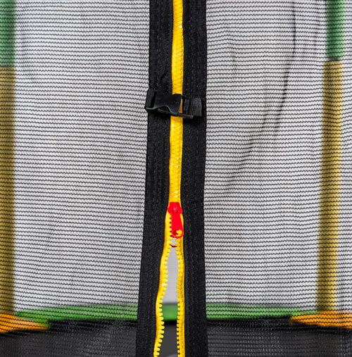 Батут DFC JUMP KIDS 55 зелено-желтый, сетка (137см) 55INCH-JD-GY