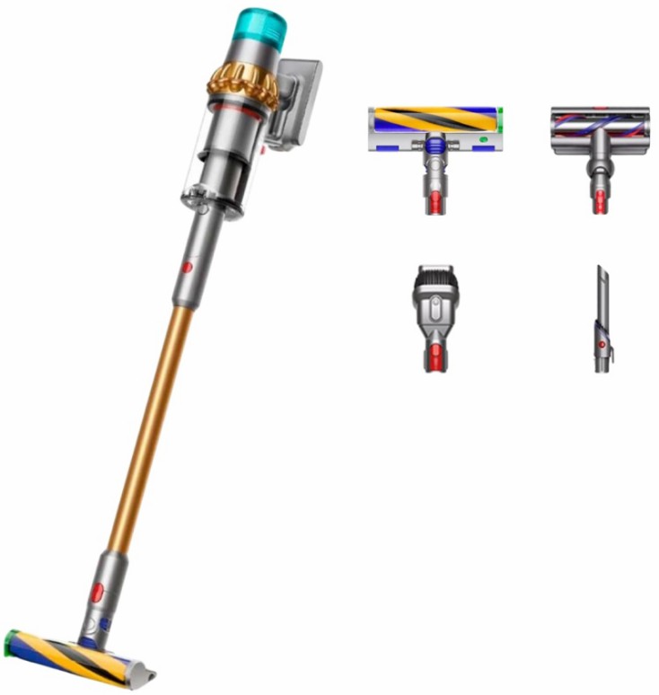 Беспроводной пылесос Dyson V15 absolute detected (Gold/Gold)