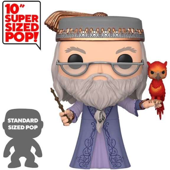 (EU) Фигурка Funko POP! Harry Potter: Albus Dumbledore with Fawkes (110)