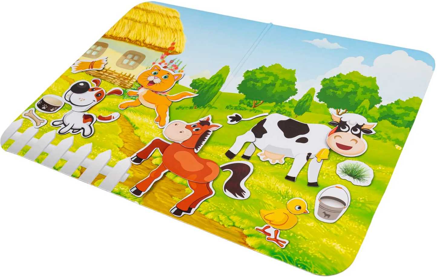 (EU) Настольная игра Bondibon Магнитный театр «Сложи картинку!»