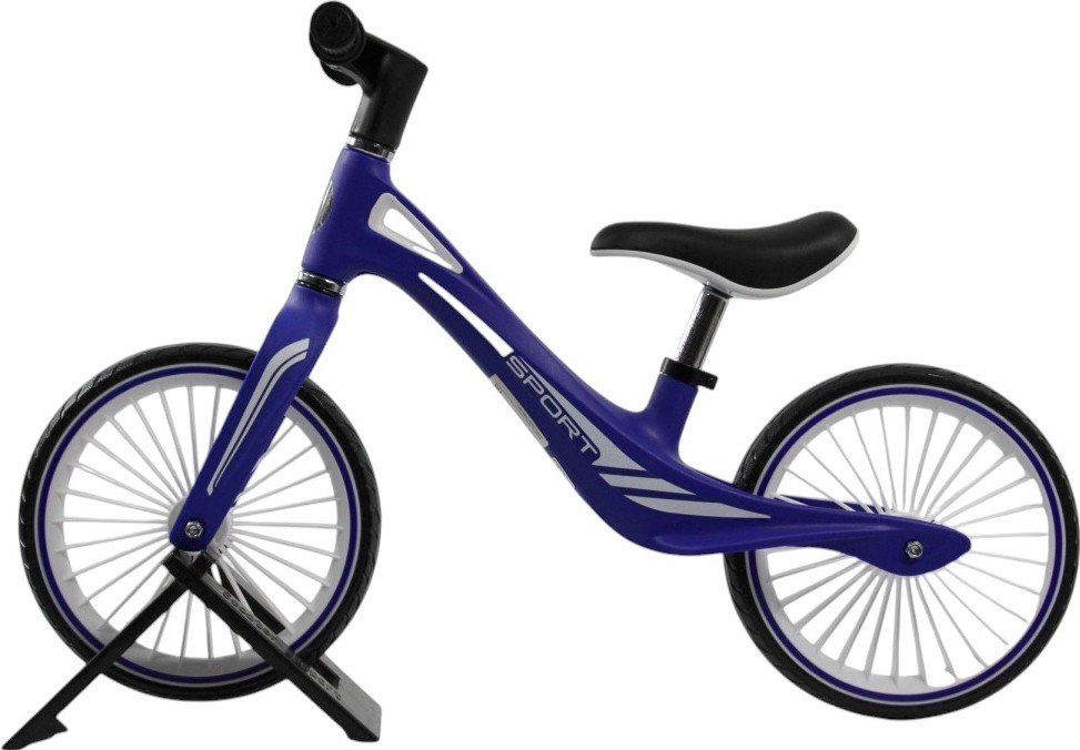 Детский беговел RiverToys (HB-007-12) (синий)