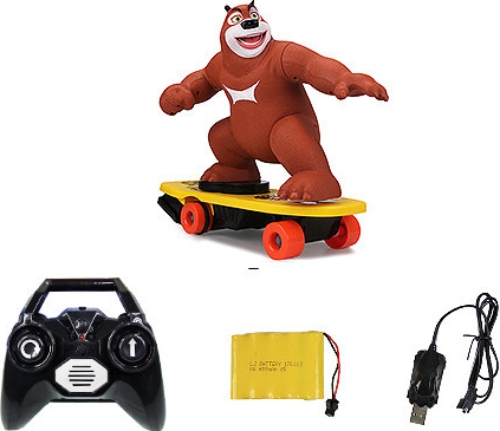 Радиоуправляемый робот Zhorya медведь на скейтбордe Magic Bear (6012-1)