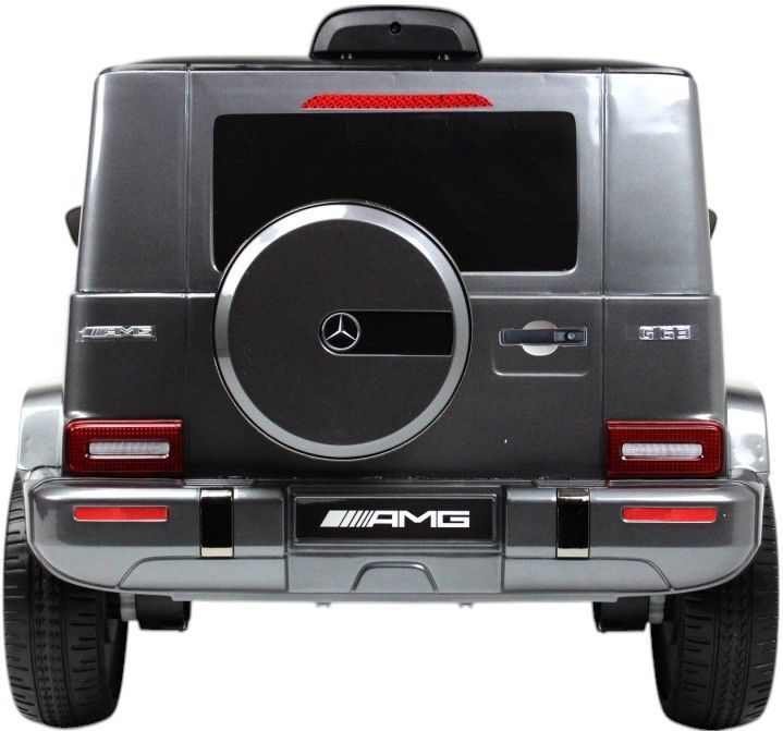 Детский электромобиль RiverToys Mercedes-Benz G63 (T999TT-SILVER-GLANEC     ) серый глянец