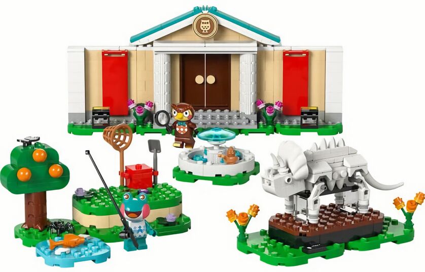 (EU) Конструктор LEGO Animal Crossing Музейная коллекция Блатерса (77056)