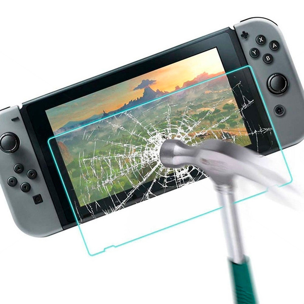 Защитная плёнка OIVO OLED Carbon Fiber Glass для экрана Nintendo Switch (IV-SW162)