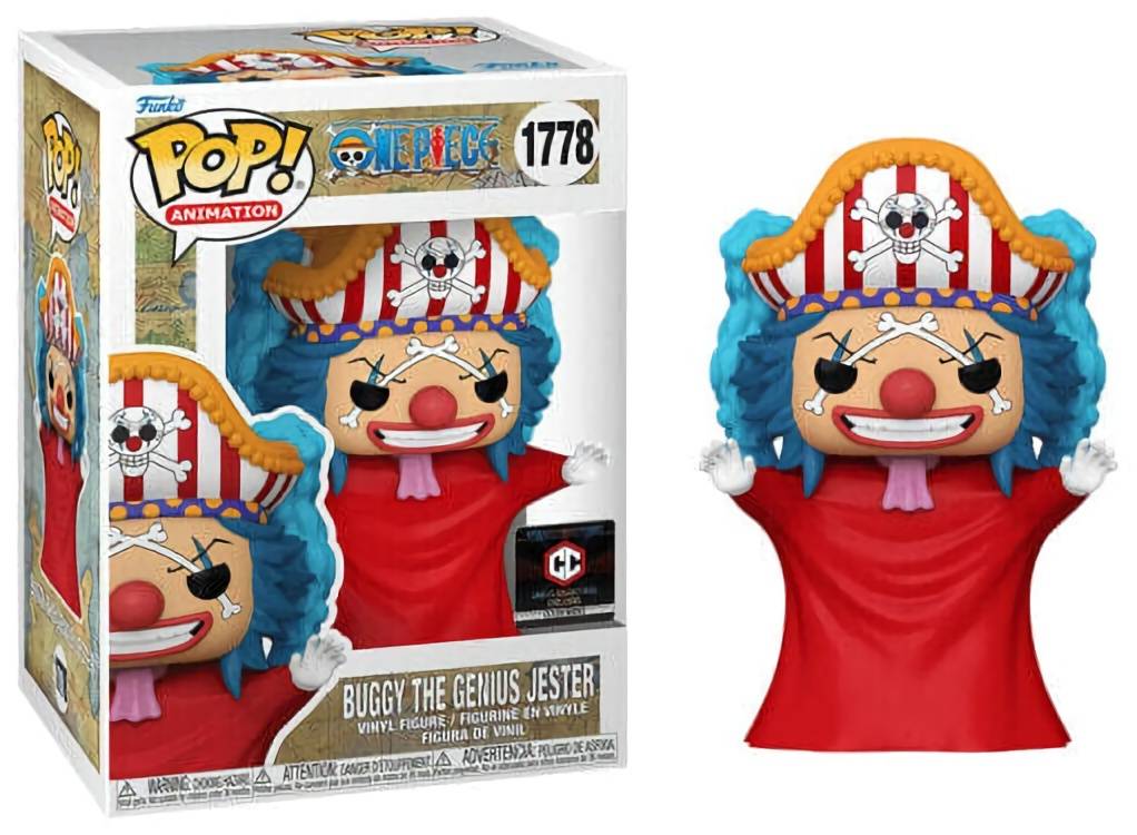 (CN) Фигурка Funko Pop! Animation: One Piece - Buggy the Genius Jester (1778)