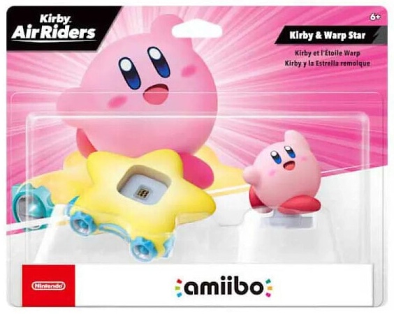 (EU) Интерактивная фигурка amiibo Кирби и Варп Звезда (Super Smash Bros. Collection)