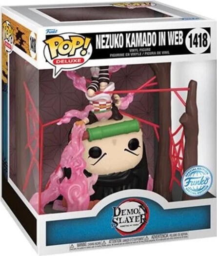 (EU) Фигурка Funko POP! Deluxe: Nezuko Kamado in Web (1418)