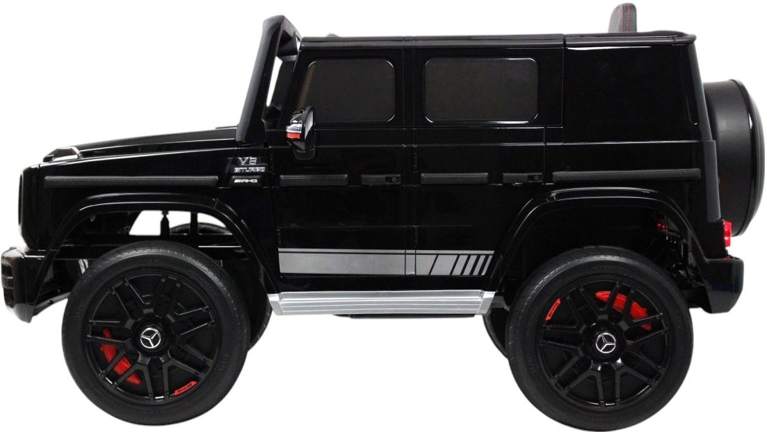 Детский электромобиль RiverToys Mercedes-Benz G63 4WD (Mercedes-AMG-G63-4WD-K999KK-BLACK-GLANEC) черный глянец