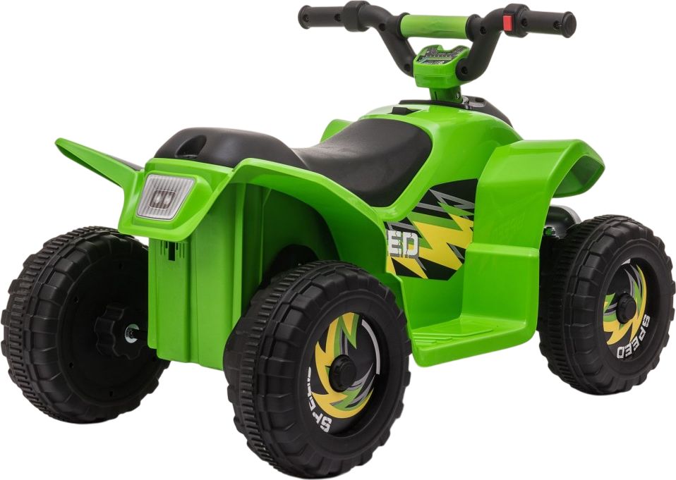 Детский электроквадроцикл RiverToys H001HH зеленый