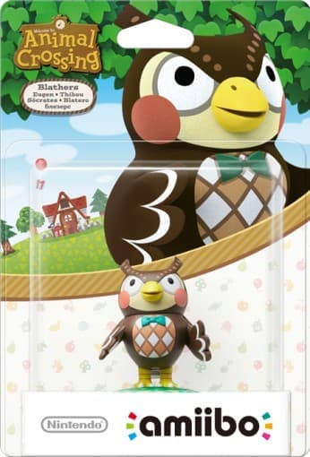 Интерактивная фигурка amiibo Блезерс (Animal Crossing Collection)