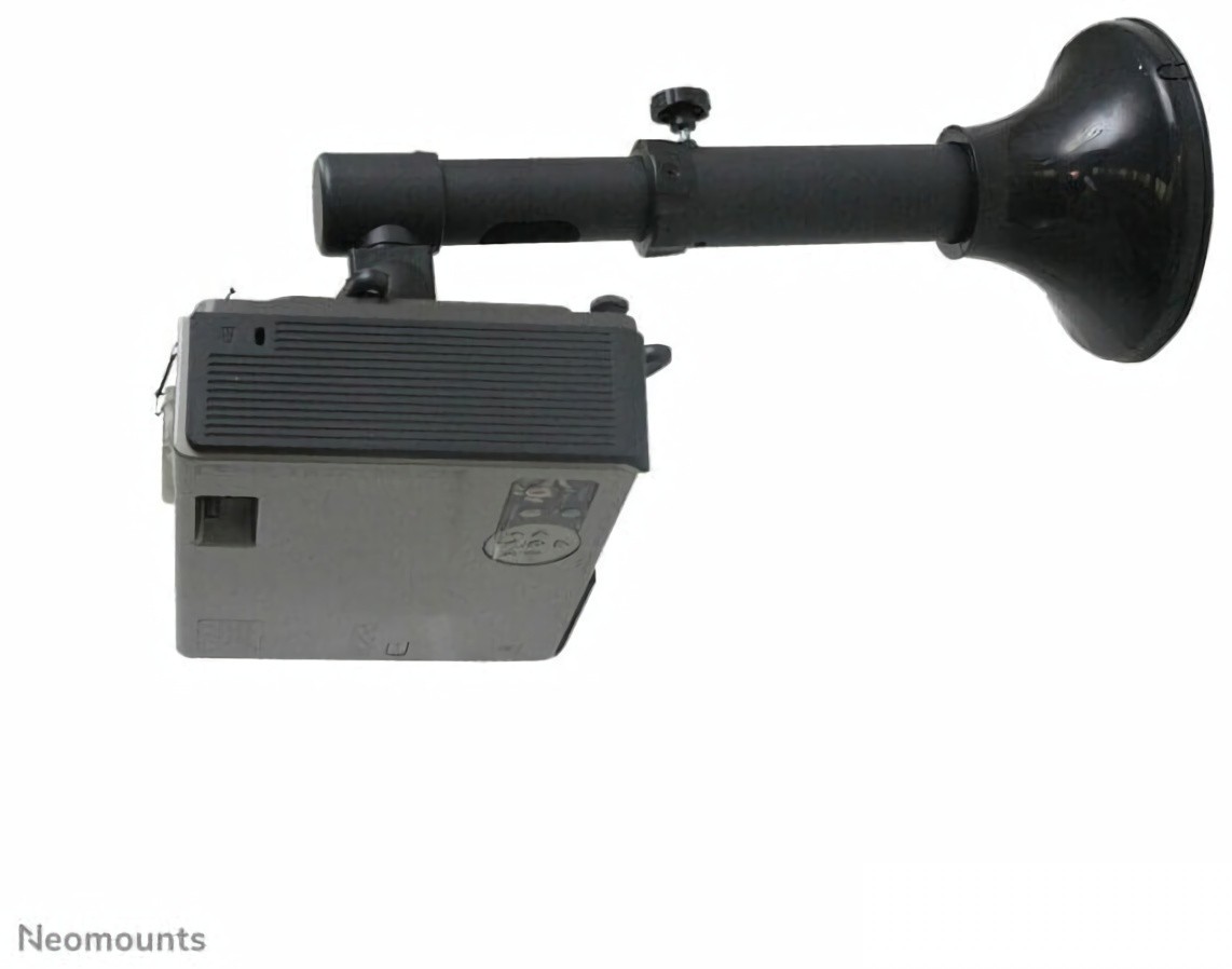 (EU) Потолочная наклонная подставка для проектора NewStar BEAMER-W050BLACK (Full Motion, до 12 кг) , Чёрный