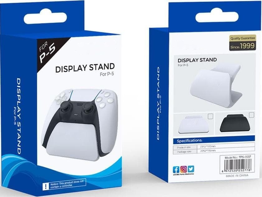 Стенд (подставка) для Sony DualSense (белый) TP5-0537