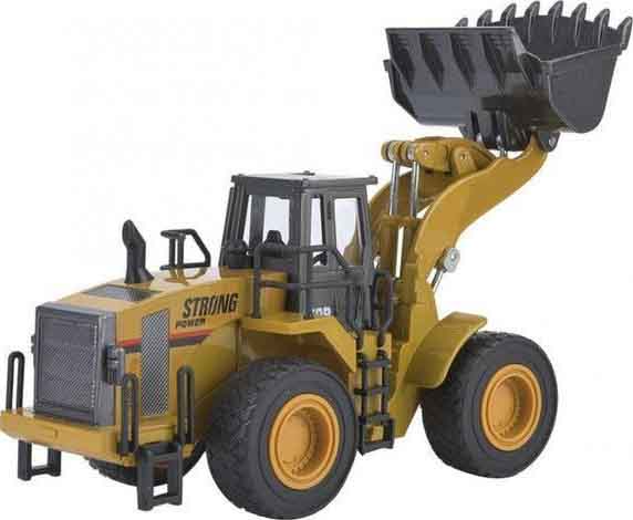 Бульдозер-погрузчик Hui Na Toys металлический HN1913 (1к40)