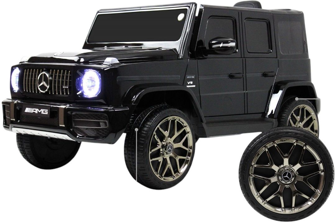 Детский электромобиль RiverToys Mercedes-Benz G63 (T999TT-BLACK             ) черный