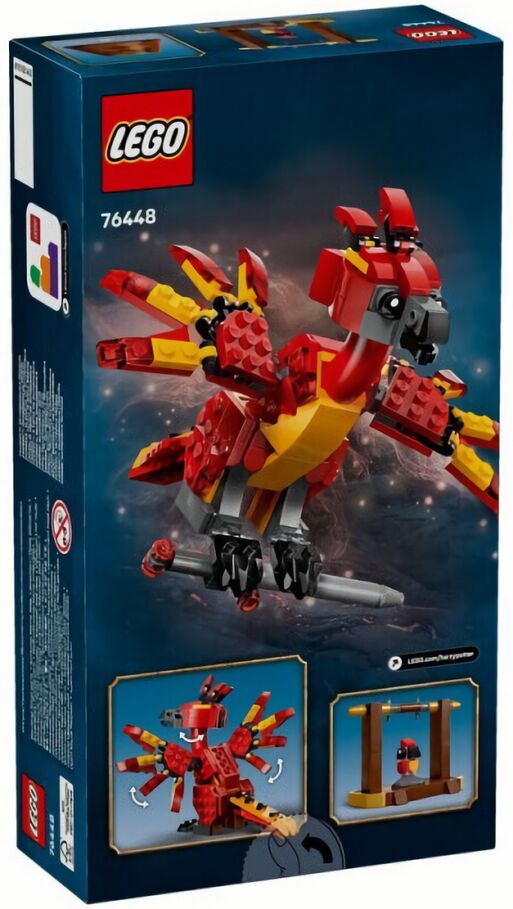(EU) Конструктор LEGO Harry Potter Фоукс: Феникс Дамблдора (76448)