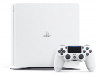 Sony PlayStation 4 Slim (500GB) (PS4, CUH-2216A) White