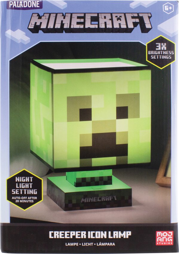 Светильник Paladone Майнкрафт Крипер Minecraft Creeper Icon Lamp (PP7992MCF)
