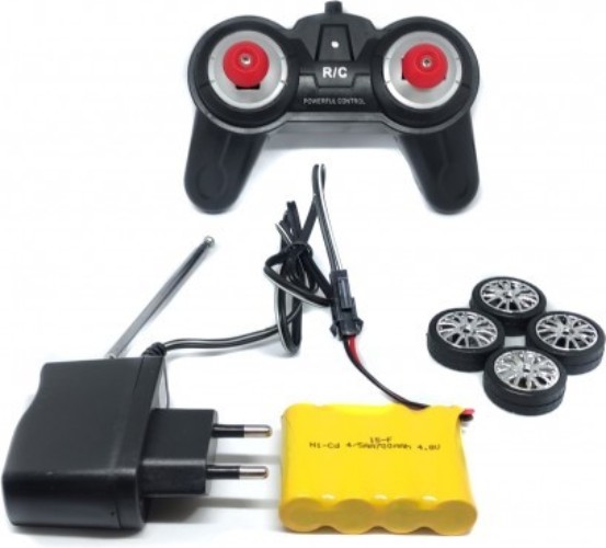 Радиоуправляемая модель для дрифта HuangBo Toys Bugatti Veyron 4WD 1к24 (666-227-ORANGE)