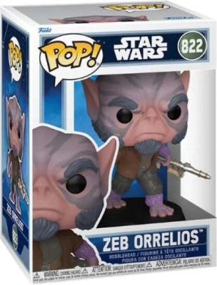 (EU) Фигурка Funko POP! Star Wars: Zeb Orrelios (822)