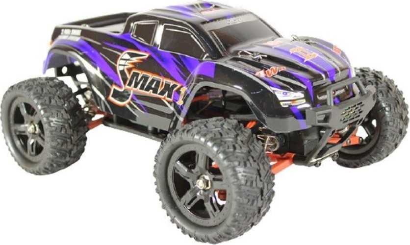 Радиоуправляемая модель Remo Hobby монстр SMAX UPGRADE V2.0 4WD (1к16) синий (RH1631UPGV2-BLUE)