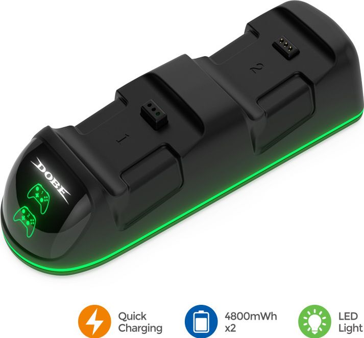 Зарядная станция DOBE для 2-х геймпадов Xbox (TYX-1623X)