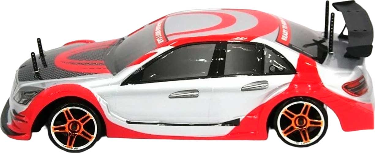 Радиоуправляемая модель НSP Flying Fish 1 (1к10) 4WD для дрифта красная (94123PRO-12382)