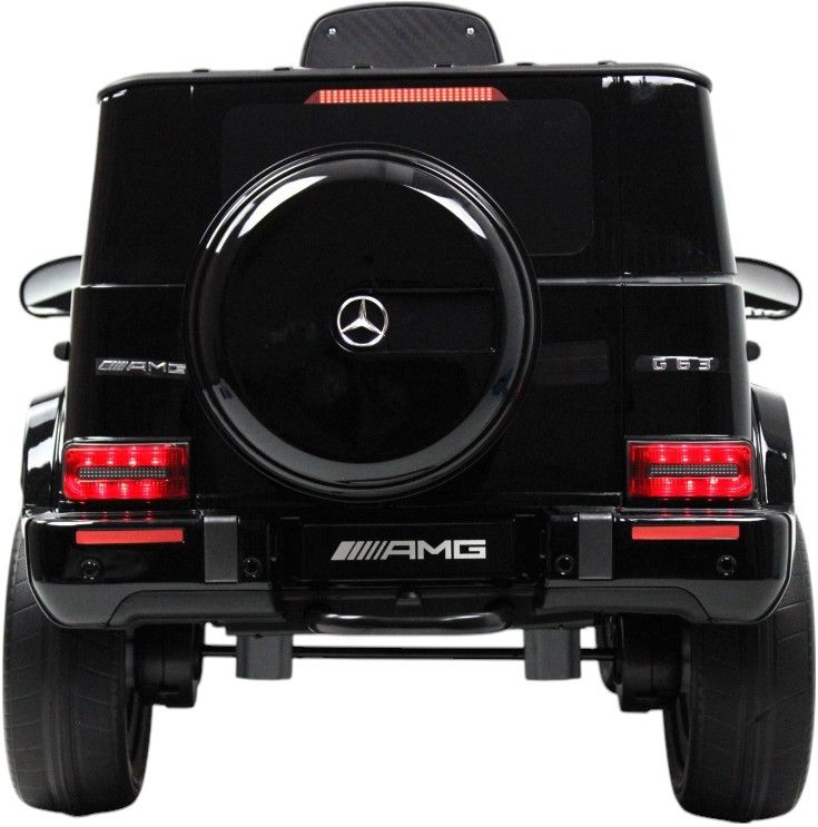 Детский электромобиль RiverToys Mercedes-Benz G63 4WD (Mercedes-AMG-G63-4WD-K999KK-BLACK-GLANEC) черный глянец