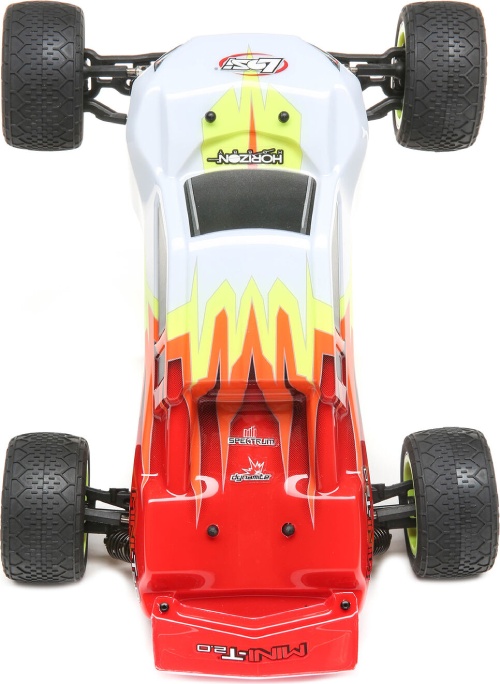 Радиоуправляемая модель трагги Losi Mini-T 2.0 Stadium Truck Brushed 2WD RTR 1к18 (LOS01015T1)