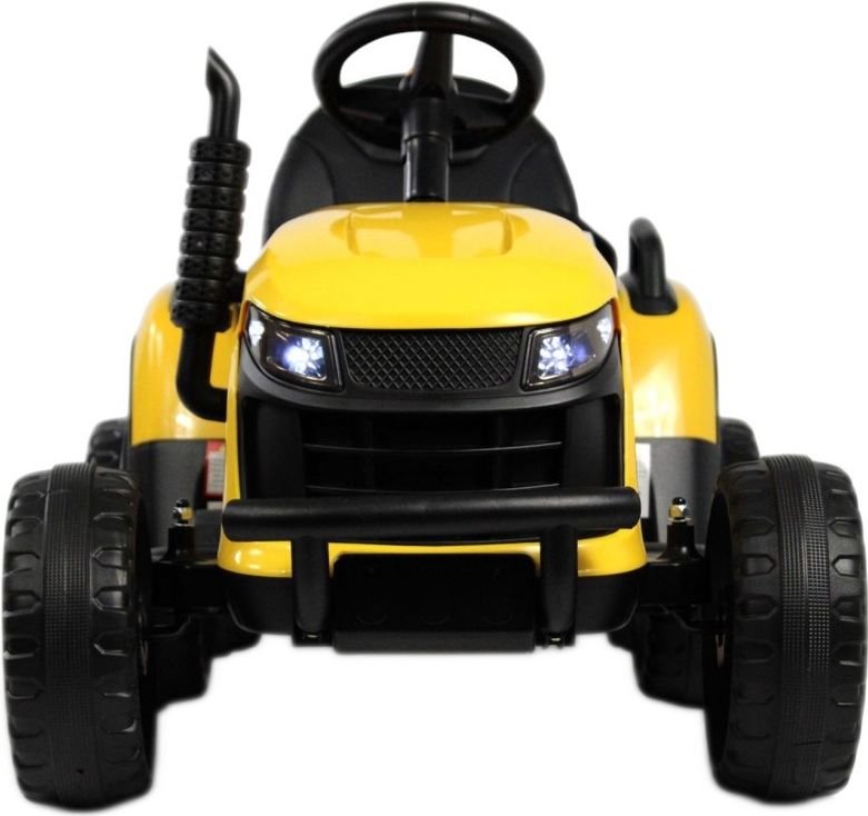 Детский электромобиль RiverToys K111KK желтый