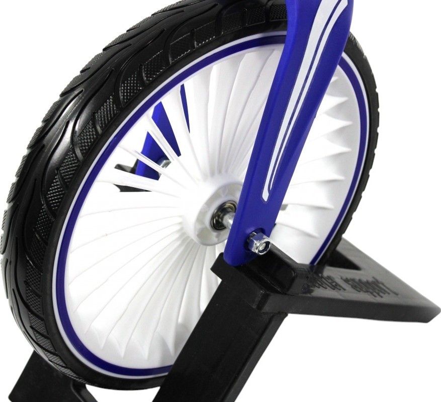 Детский беговел RiverToys (HB-007-12) (синий)