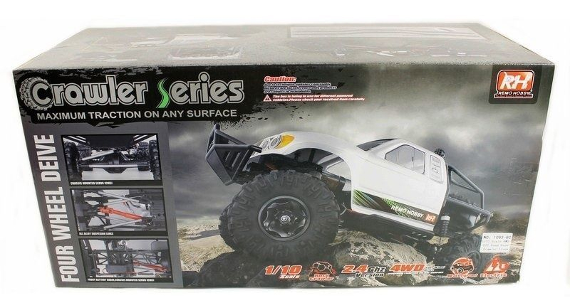 Радиоуправляемый краулер Remo Hobby Trial Rigs Truck (красный)  4WD 2.4G 1/10 RTR, RH1093-BC