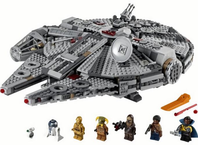 (EU) Конструктор LEGO Star Wars Сокол Тысячелетия (75257)