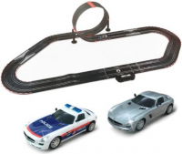 Гоночный автотрек Top Racer от сети Mersedes SLS + Police (ASR-11E)