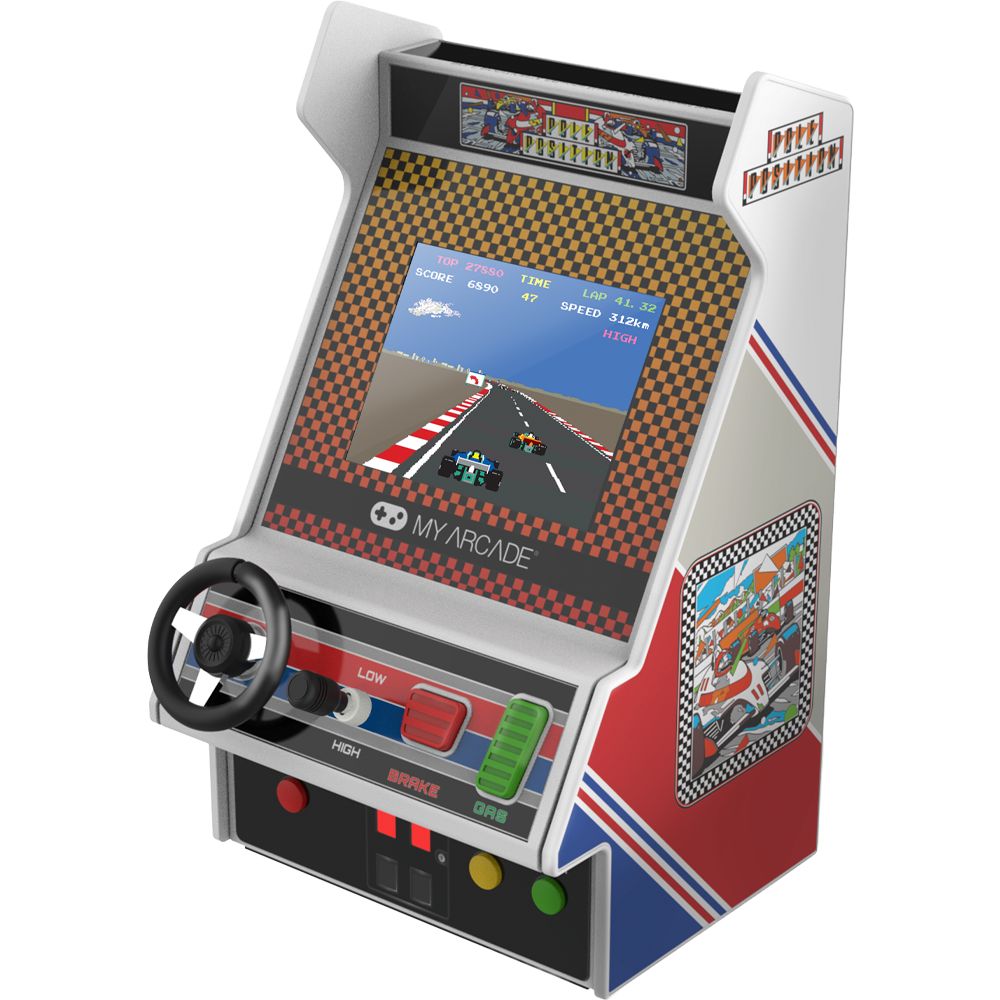 Аркадная игровая ретро приставка консоль My Arcade Pole Position Racing Player